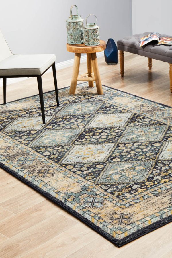 RUG CULTURE Legacy 857 Navy Rug TRADITIONAL CLASSIC BIG Turkish RUGS SALE ONLINE - Image 6