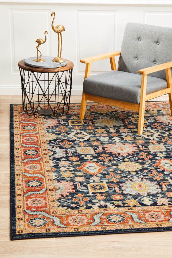 RUG CULTURE Legacy 854 Navy Rug TRADITIONAL CLASSIC BIG Turkish RUGS SALE ONLINE - Image 6