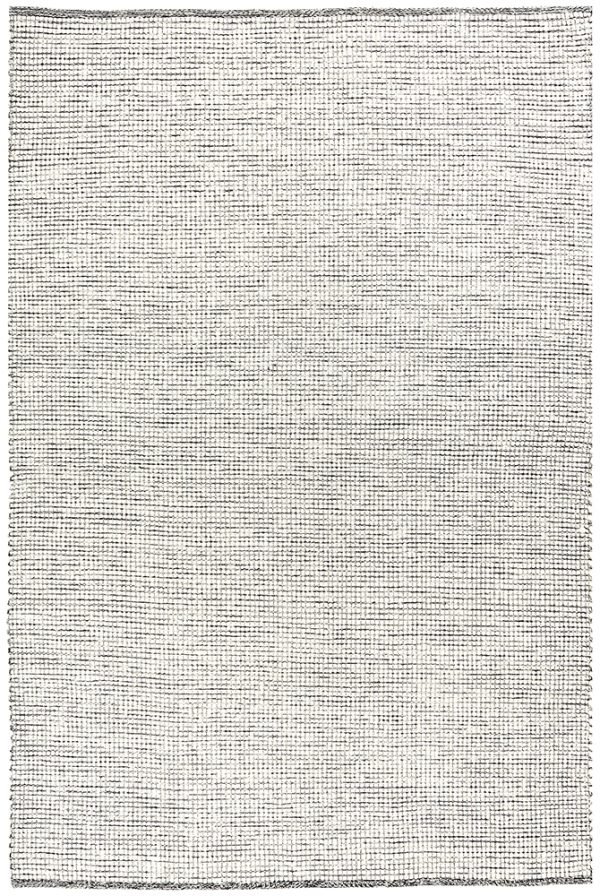 Loft Black Wool Luxury Modern Neutral Rug | Rug Culture - Image 2