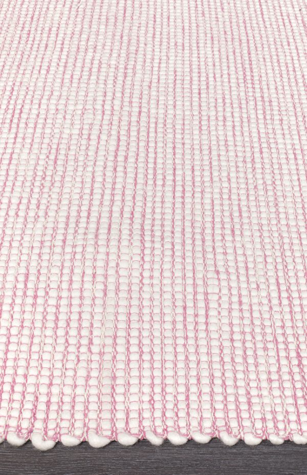 Loft Pink Luxury Neutral Handloomed Wool Rug | Rug Culture - Image 4