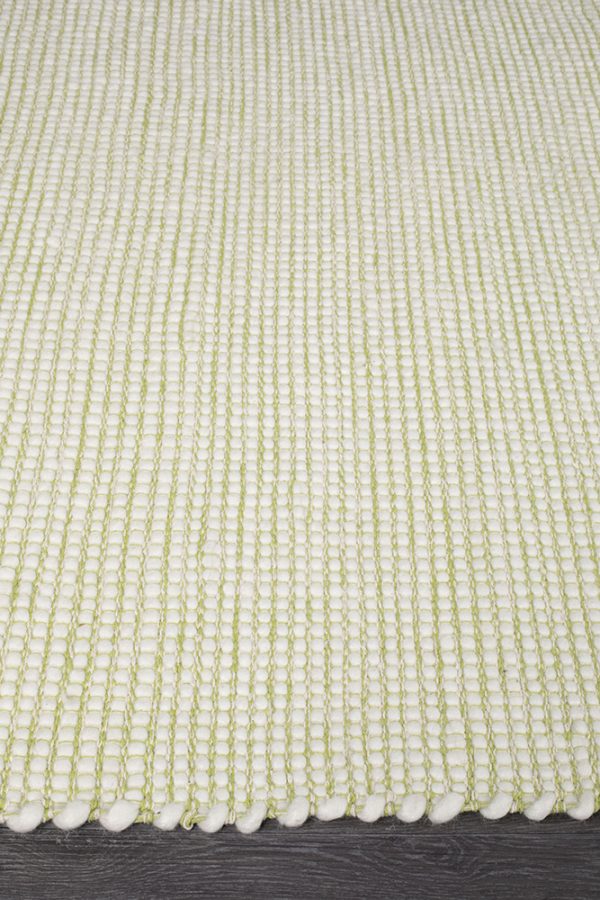 GREEN RUG Loft Pistachio Luxury Modern Neutral Handloomed Wool Rug | Rug Culture - Image 5