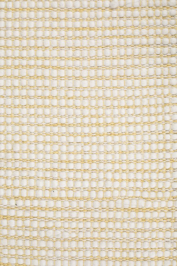 Loft Yellow Luxury Neutral Handloomed Wool Rug | Rug Culture - Image 5